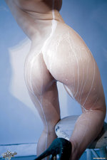 Kayden Kross Pours Milk All Over Her Body-12