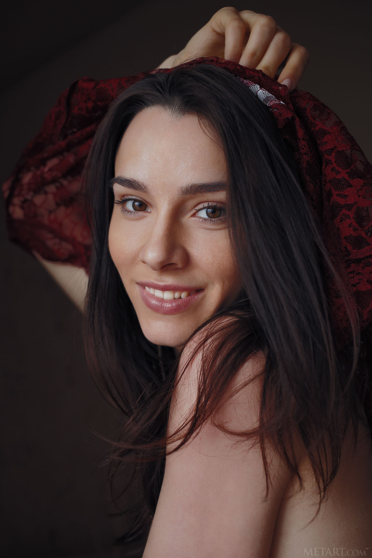 Cute Brunette Adel Morel-17