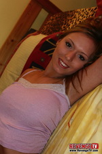Nice Amateur Brunette With Awesome Tits-00