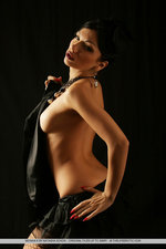 Monika E In Fishnet-02