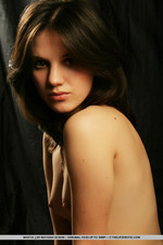 Nastya Sexy Nude Girl Posing In Studio-10