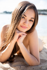Li Moon Posing By The Lake-17